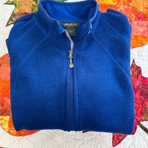 Women’s Eddie Bauer Royal Blue Fleece Jacket